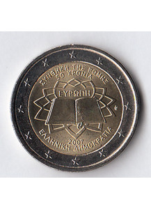 2007 - 2 Euro GRECIA Trattato di Roma Fdc